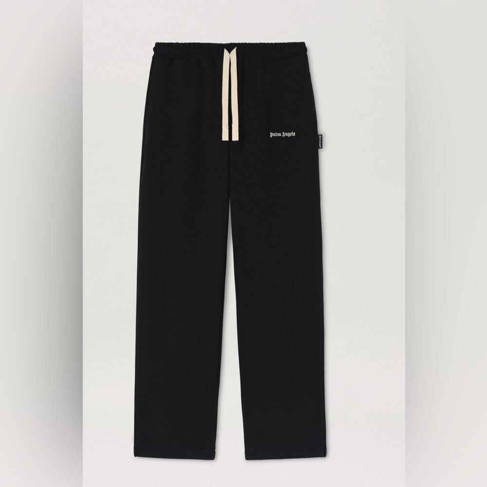 Palm Angels Classic Logo Emb Sweatpants Black Large NWT IN PACKAGE